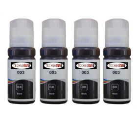 Technomine universal Refill ink compatible for 001/002/003 L-1110,3100,3101,3110,3115,3116,3150,3152,3156,4150,4160,5190,6160 Epson Refill ink compatible for 001/002/003 L-1110,3100,3101,3110,3115,3116,3150,3152,3156,4150,4160,5190,6160 Black Ink Bottle image