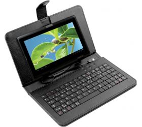 Datawind Vidya Tablet with Keyboard 512 MB RAM 4 GB ROM 7 inch with Wi-Fi Only Tablet (Black) image
